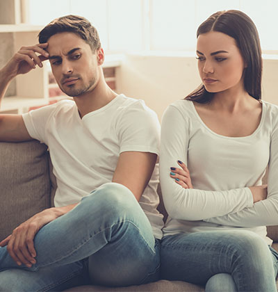 Couple on couch- family law-assessment services